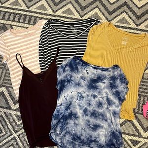 5 Pack American Eagle Shirts